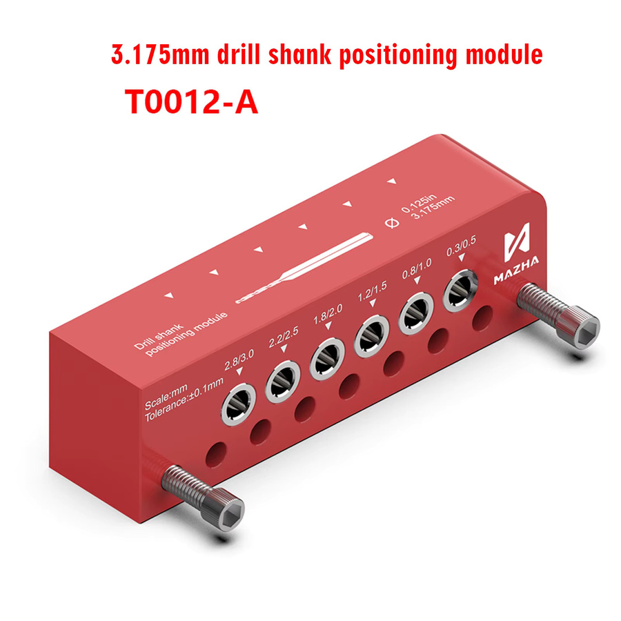 Mazha T0012 DIY Hobby-Modellbau Rundstab-Zentrierbohrvorrichtung Kunststoff-Bohrlochpositionierer für Bastelzubehör - Bild 6