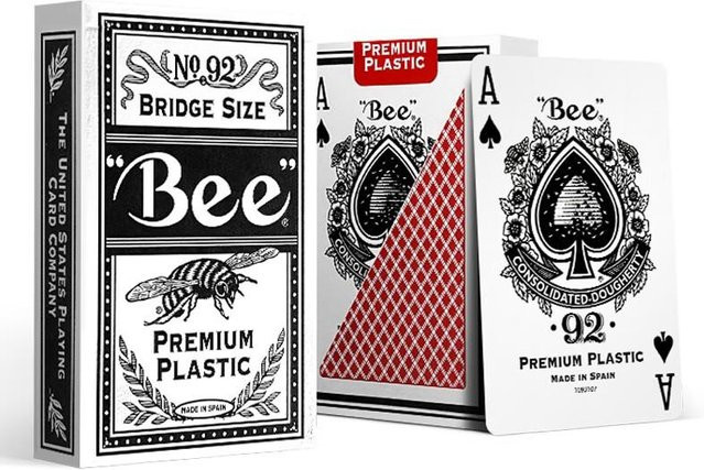 Bee Xiaomifeng Suohua Guandan Dou Dizhu Spielkarten, Rot, Kunststoff - Bild 1