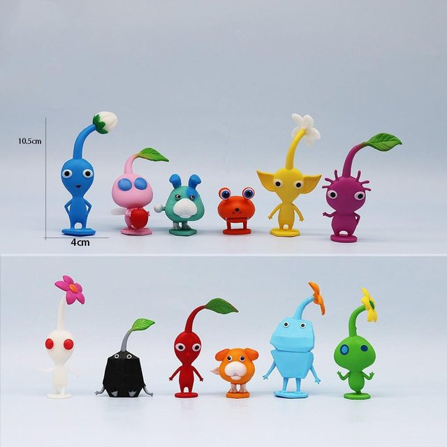 Yiran toy 1 Pikmin Actionfigur Figuren 6/12 Stück - Bild 1