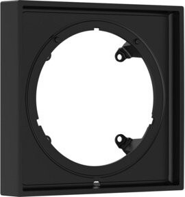Hansgrohe Verlängerungsrosette 22mm in Schwarz Matt, B/H: 17 x 17 cm - Bild 1