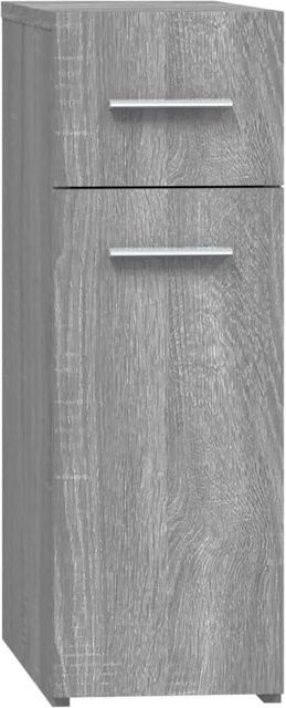 vidaXL Apothekerschrank Grau Sonoma aus Holzwerkstoff B/T/H: 20 x 45,5 x 60 cm - Bild 1