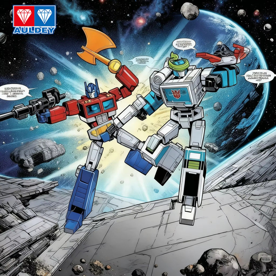 AULDEY Transformers Optimus Prime Robotermodell, Einzelfigur - Bild 4