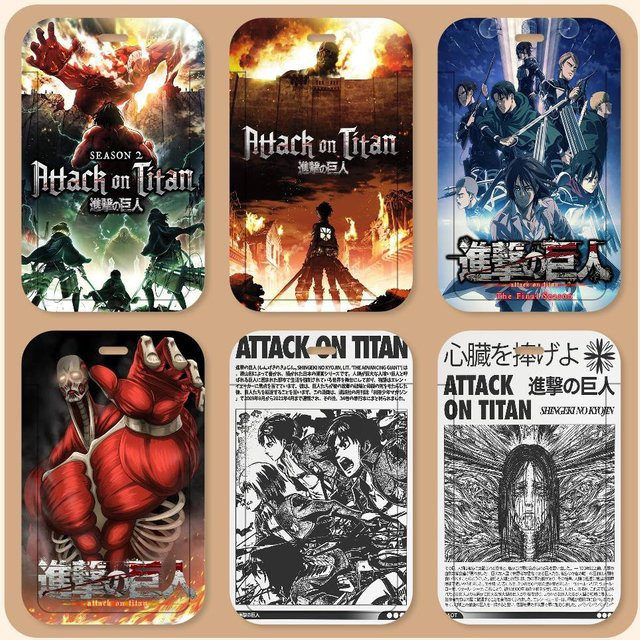 bilibili Lanyard-Kartenhalter, Anime Attack On Titans - Bild 1