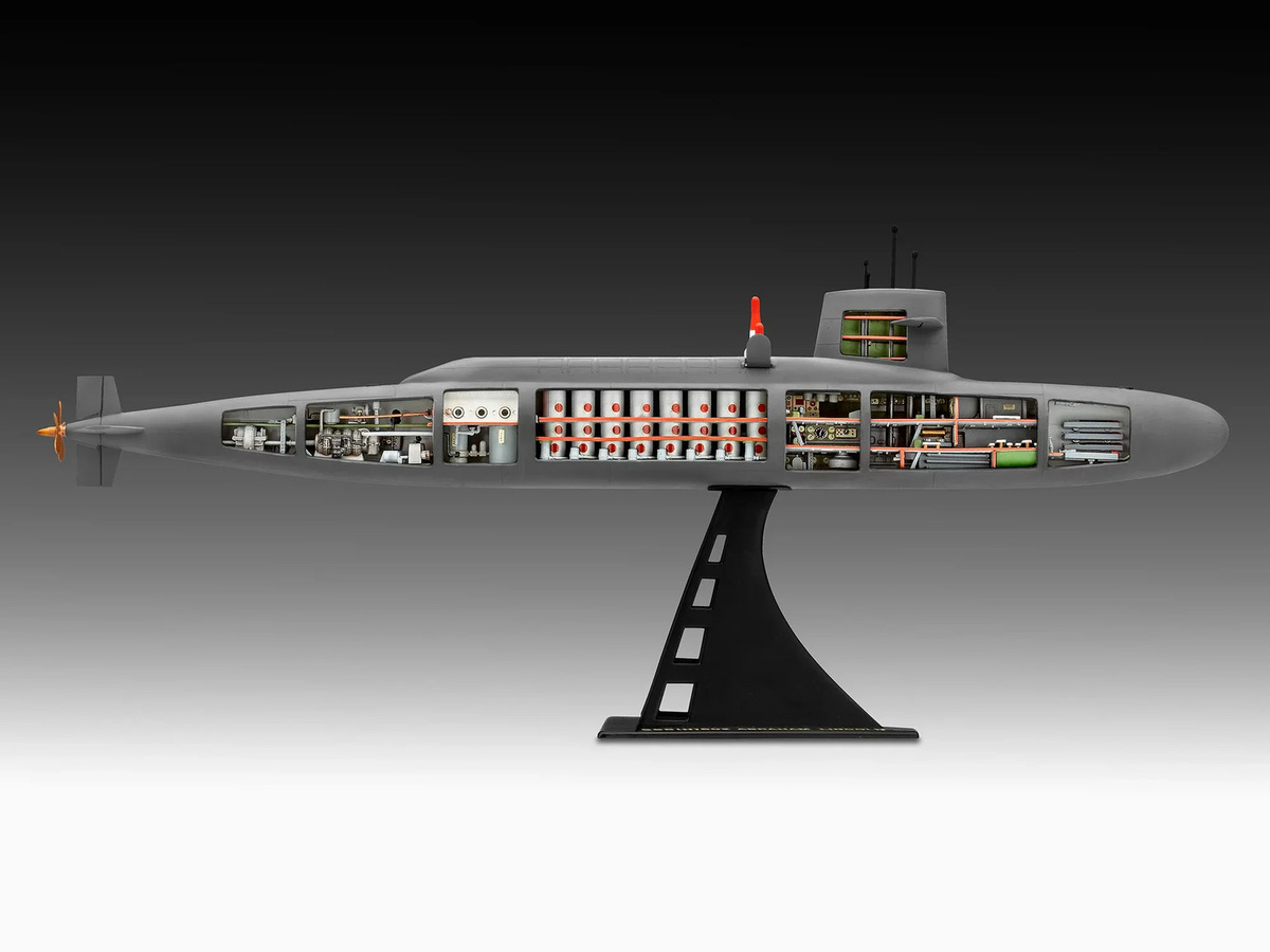 Revell S.S.B. Abraham Lincoln with Interior, Modellbau, 1:253 - Bild 4
