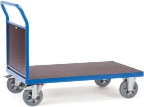 Fetra Stirnwandwagen 12516 in Blau mit Elastic-Reifen und 1200 kg Tragkraft - Bild 1