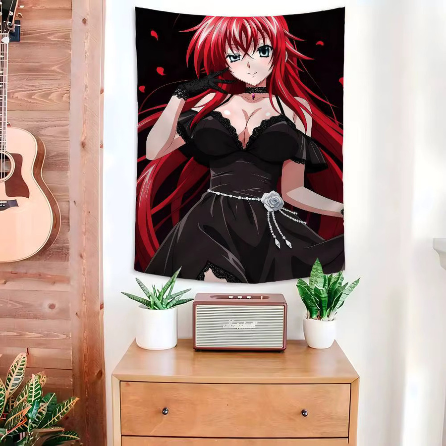 Mesuca Anime High School DxD Wandbehang im Bohemian Mandala Design, Mehrfarbig - Bild 3