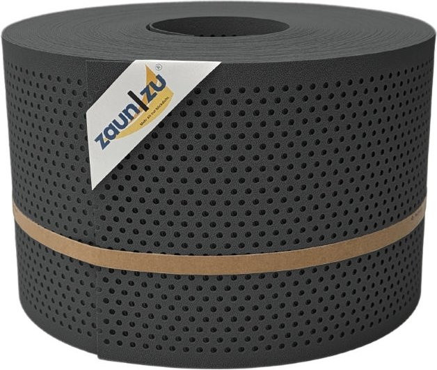 zaun zu® Sichtschutzstreifen PP Premium Gelocht 20 Prozent Anthrazit 50m - Bild 1