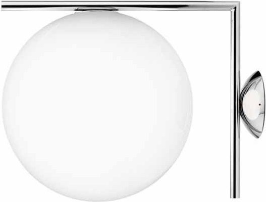 Flos IC C/W 2 Wand- und Deckenleuchte in Chrom - Bild 1