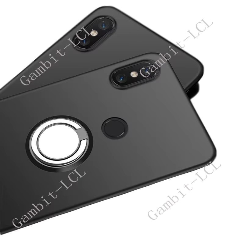 Stoßfeste Silikon TPU Handyhülle mit Ringhalterung für Ulefone Armor 25T Pro 5G und 25T in Schwarz und Transparent - Bild 3