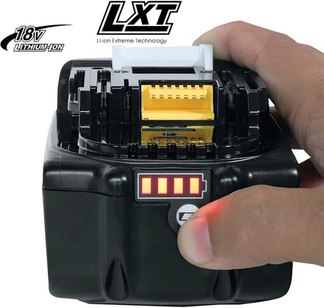 Makita 18-V-Werkzeugakku 6,0 Ah Schwarz für die LXT-Serie - Bild 1