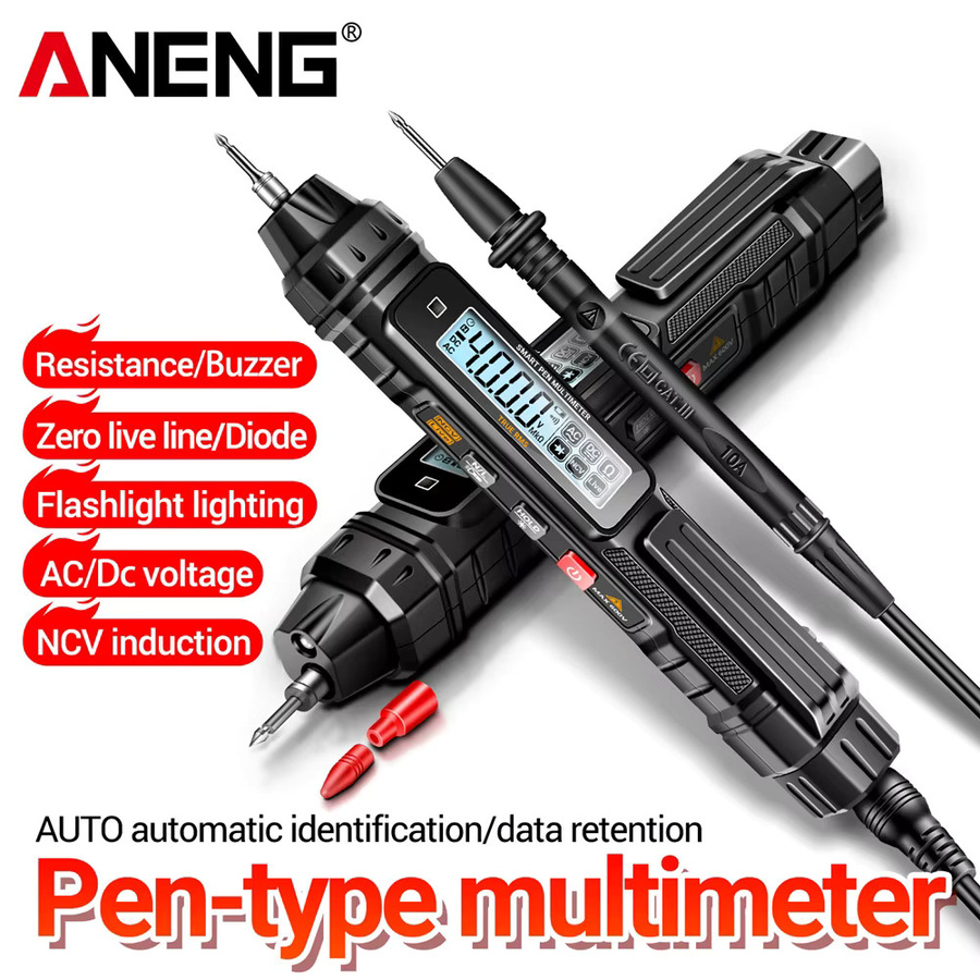 ANENG Digitaler Spannungsprüfstift A3006/A3005 Multimeter mit 4000 Zählungen als Voltmeter und Diodenmessgerät für die Automobiltechnik - Bild 7