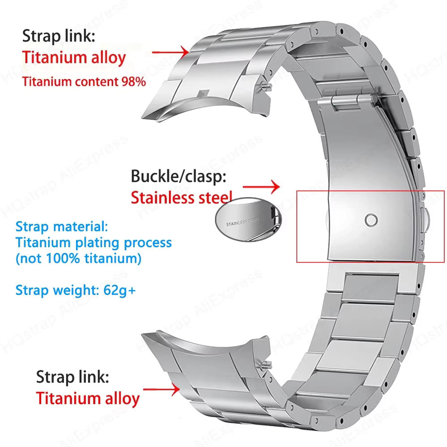 HQstrap Uhrenarmband Titan, Unisex - Bild 2