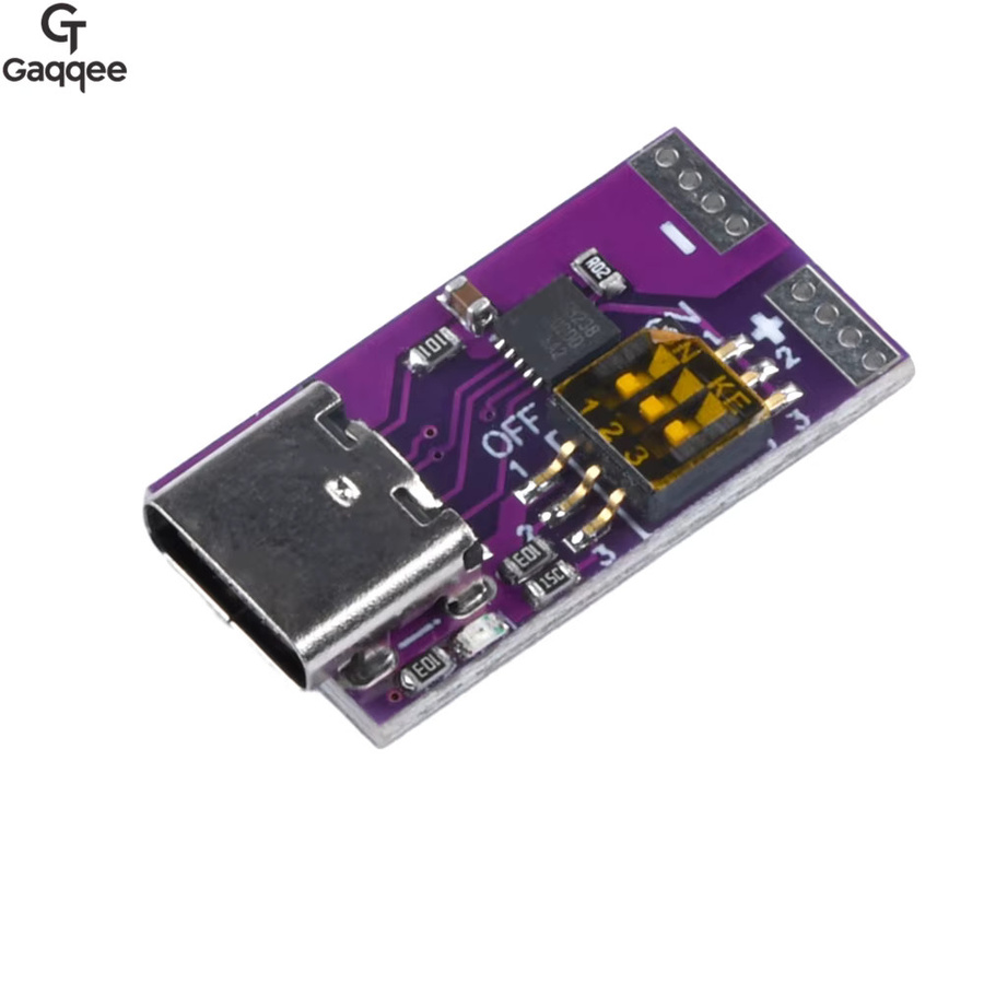 diymore PD Schnelllademodul USB-C Decoy Ladegerät mit 100W Leistung, 5V-20V 5A, Lila - Bild 2