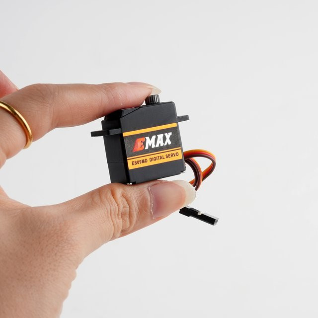 EMAX ES09MD Micro Dual-lager Spezielle Taumel Metall Digital RC Servo, 1/2/4-teiliges Set - Bild 1