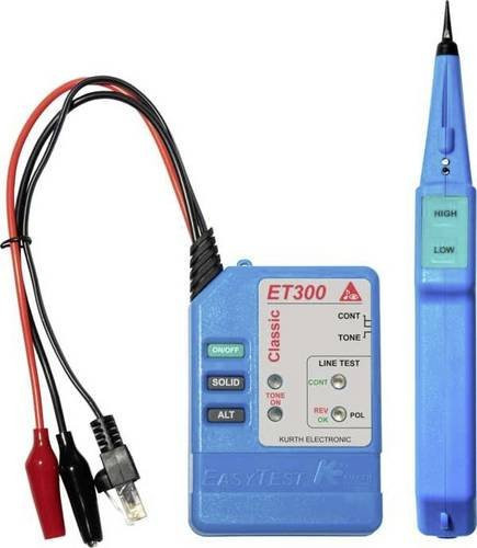 Kurth Electronic KE301 Leitungssucher in Blau zur Leitungsverfolgung, Identifikation und Unterbrechungserkennung - Bild 1