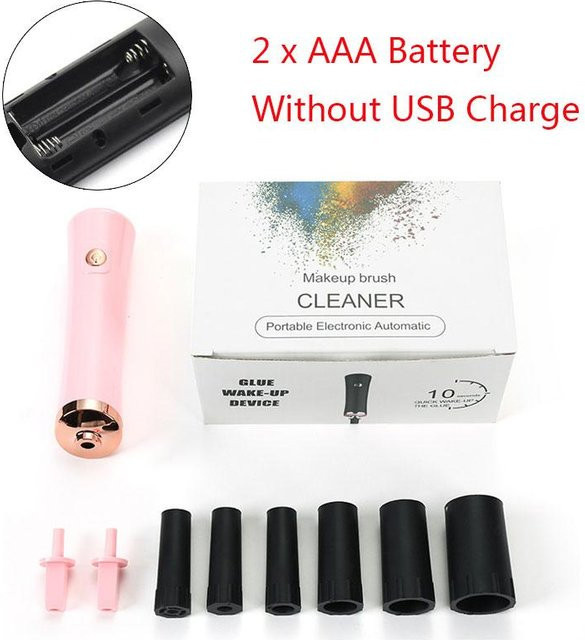 Super Six Shaker-Maschine für Wimpernkleber, Nagellack und Tattoo-Tinte, weiß - Bild 1