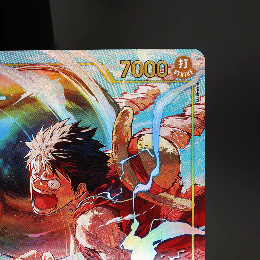 Bandai One Piece Luffy SEC Spielset, Sammelkarten, Englisch, Gelb - Bild 3