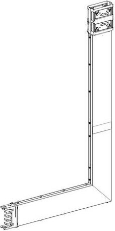 Schneider Electric KSC Winkelelement KSC400DLE4CF Brandschott Winkelprofil 400A flach PE innen - Bild 1