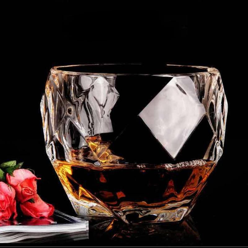 Yiran Furniture Kristall Whisky Glas Tumbler transparent 300 ml - Bild 3