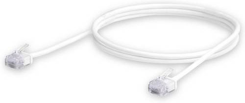 Weidmüller RJ45 Patchkabel CAT 6 U/UTP Ethernet/LAN Weiß, Länge: 0,6 m - Bild 1