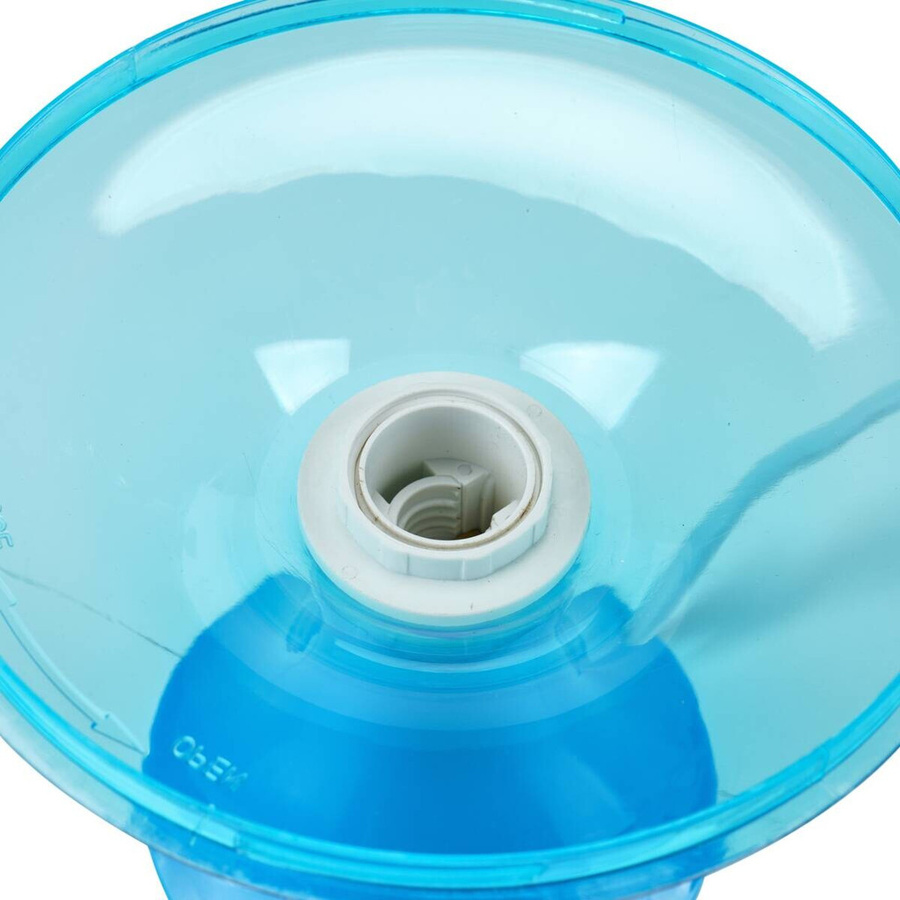 POCOline Tischleuchte Sveta in Blau aus Kunststoff mit E14 Fassung, Höhe: 24 cm - Bild 3