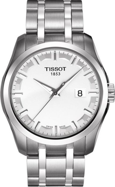 Tissot Armbanduhr Kutu Serie, Quarz, Edelstahl, 39 mm, Herren - Bild 1