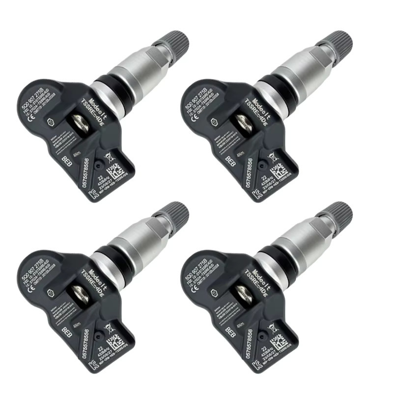 ANWAYTECH TPMS-Sensor 433MHz Reifendruckkontrollsystem in Schwarz passend für Audi A4 A6 Allroad Volkswagen T-Cross und Skoda Ersatz für OE 5Q0907275B - Bild 4