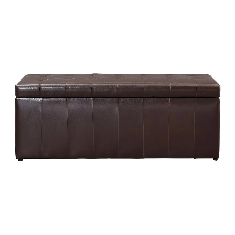 Sitzbank Concierto von Vente-unique in Schokobraun, Breite: 130 cm - Bild 2