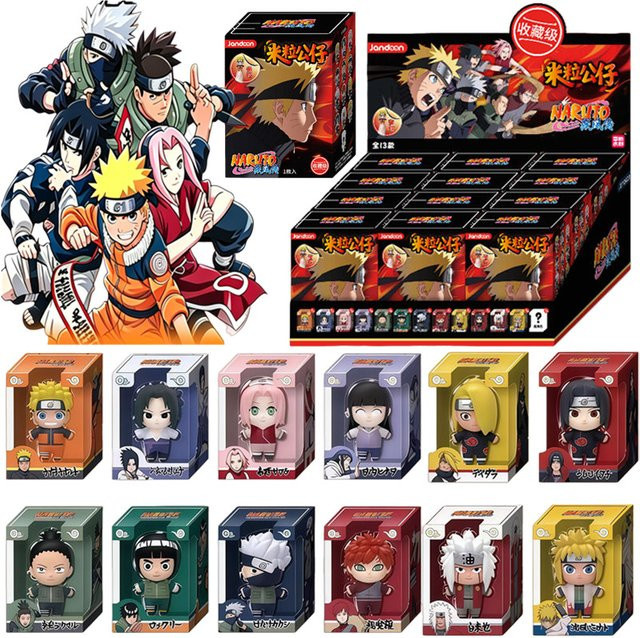 JANDOOM Naruto, Anime-Figur, Reiskorn-Puppe, Blindbox - Bild 1