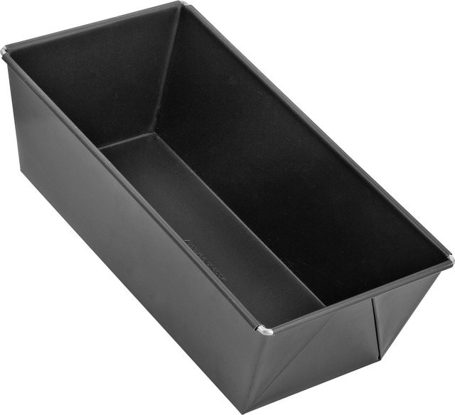 Zenker Brotbackform Kasten oval, beschichtet, Schwarz, B/T/H: 30,5 x 11,5 x 7,0 cm - Bild 1