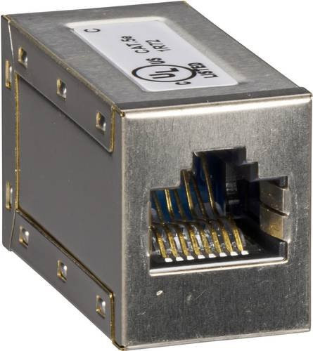 Schneider Electric Netzwerk Adapter RJ45 Ethernet LAN in Silber - Bild 1