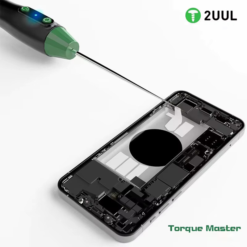 2UUL DA51 Super Torque Werkzeug zum Entfernen von elektrischem Kleber für die Reparatur von Mobiltelefonen und Motherboard IC Chips, Schwarz - Bild 5