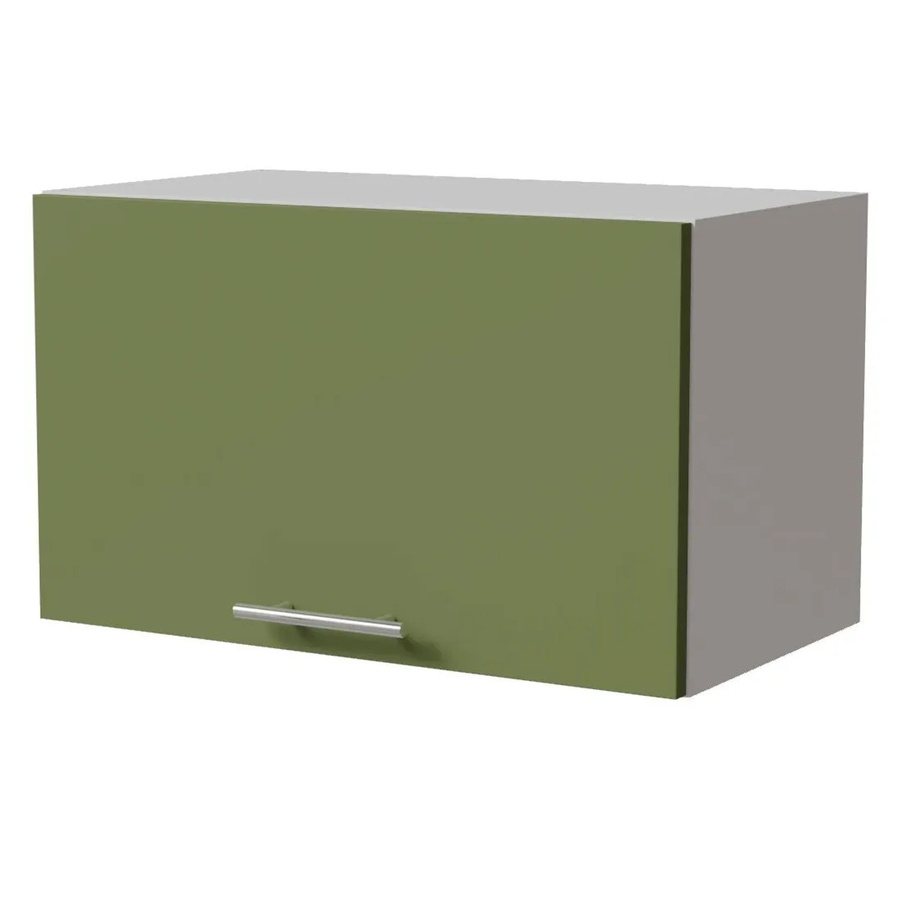 Feldmann-Wohnen Klapphängeschrank Brerra W4B/60 in Weiß und RAL 6025 Farngrün Matt mit Blum Avenots Klappenbeschlag, B/T/H: 60 x 32,5 x 36 cm - Bild 2