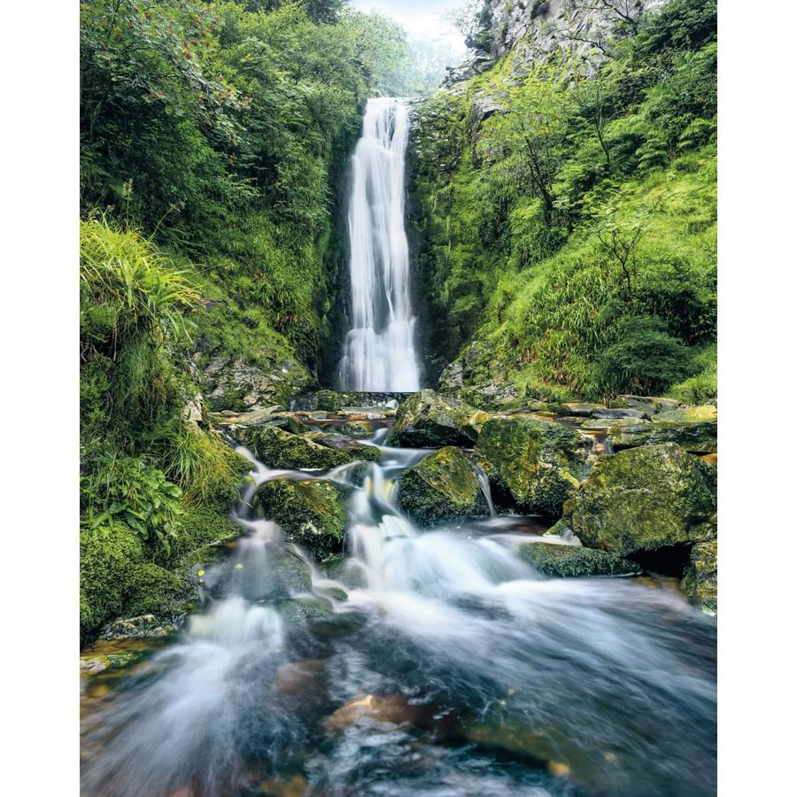 Komar Fototapete Vlies Glenevin Falls Multicolor B: 200 cm, H: 250 cm - Bild 2