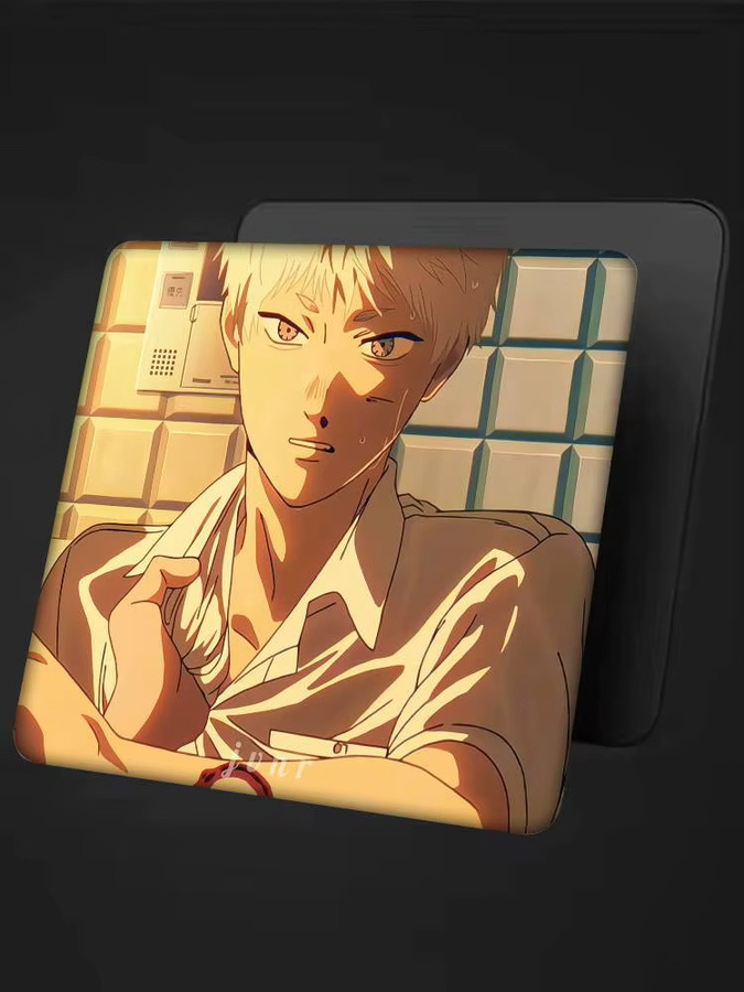 Moetch Mauspad The Summer Anime Hikaru Died rutschfeste Schreibtischunterlage in Multicolour - Bild 6