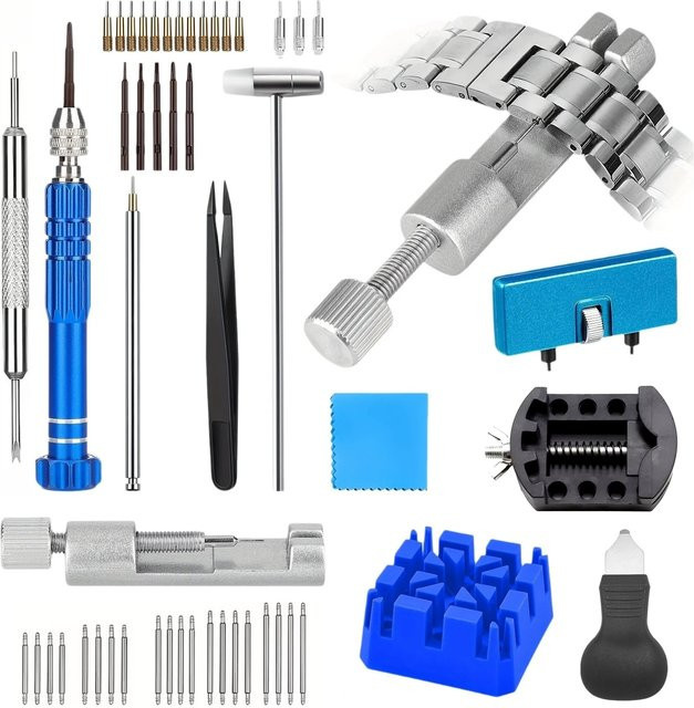 JBAILI Werkzeugset für Uhrenreparatur, Metall, Unisex - Bild 1