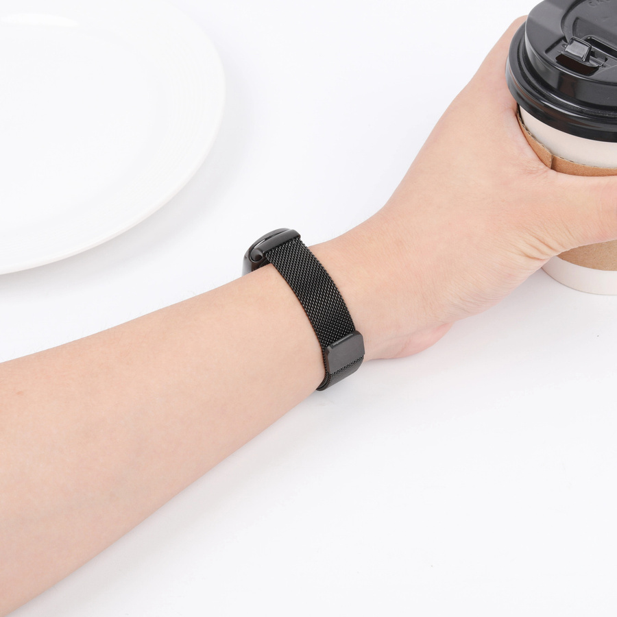 Xiaomi Uhrenarmband Edelstahl, Schwarz, Unisex - Bild 2