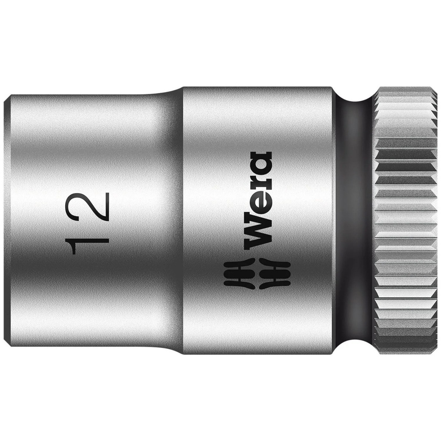 Wera Zyklop Steckschlüsseleinsatz Außen-Sechskant 12 mm, Farbe Silber - Bild 2