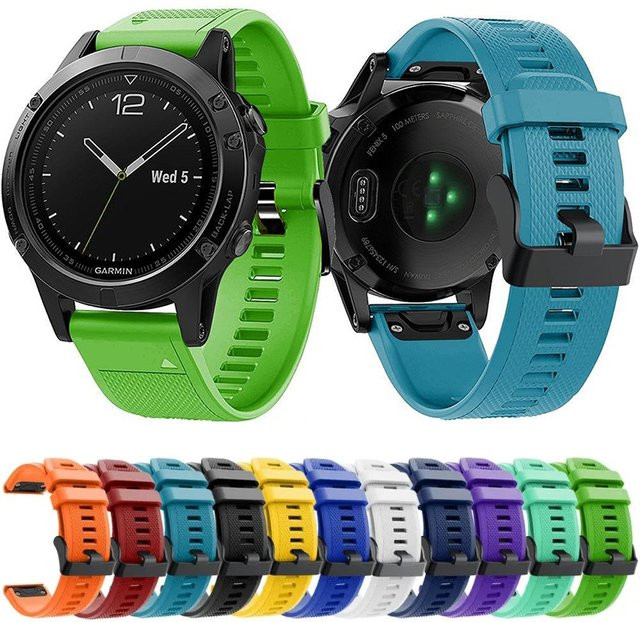 KAFNHCKA Uhrenarmband Silikon, Unisex, Bunt - Bild 1