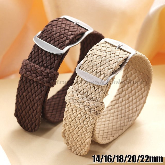 qinband Uhrenarmband Nylon Woven Canvas, Unisex - Bild 1