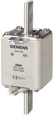Siemens Sicherungseinsatz 3NA3372 Größe 3 mit 630 A und 500 V in Weiß - Bild 1