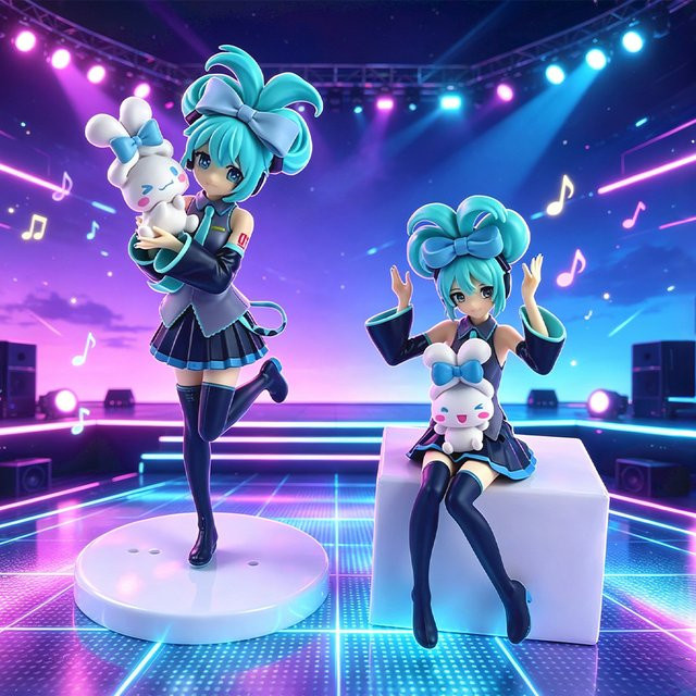 Bandai Hatsune Miku Actionfigur, Einzelfigur, Bunt / Mehrfarbig - Bild 1