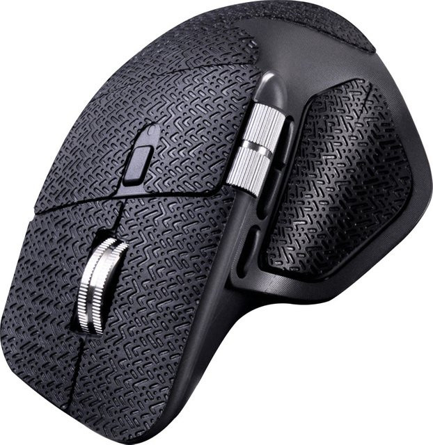 Logitech MX Master 4 Mausgriffband in Schwarz mit Eidechsenhaut-Struktur, rutschfest und schweißabsorbierend - Bild 1