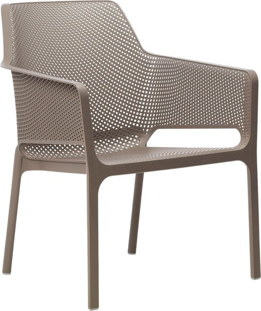 Nardi Net Relax Lounge Stuhl aus Kunststoff in mattem Design für Garten und Terrasse - Bild 1