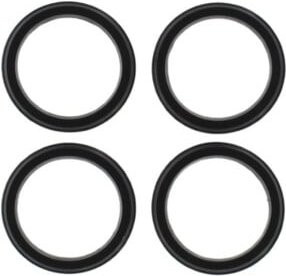 Villeroy & Boch Dichtungsset Profi in Schwarz, innere Dichtung für Armaturen, komplett, 30 x 30 mm - Bild 1