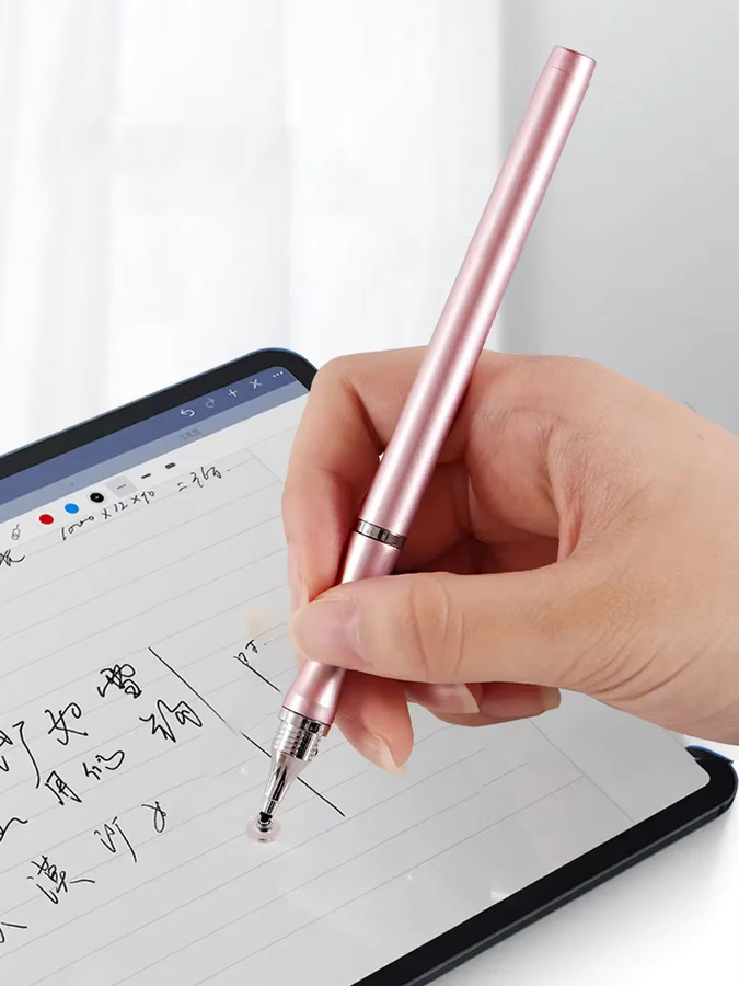STONEGO 2-in-1 Stylus-Stift für Mobiltelefone und Tablets in Silber - Bild 6