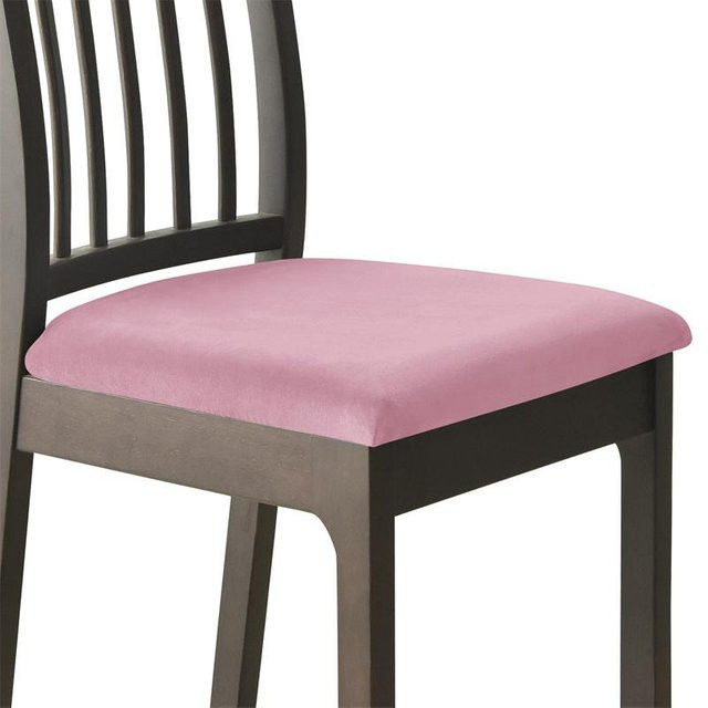 Bestbags Stuhlbezug einfarbig in Pink, rutschfester und staubdichter Sitzschoner für Esszimmerstühle - Bild 1