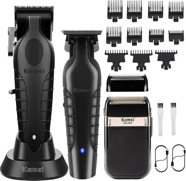 Kemei Haarschneidemaschine Elektrorasierer, Herren, black - Bild 1