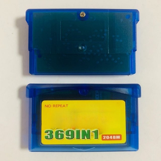 369-in-1 GBA-Spielkassette, Videospiel mit GBA, englische Software - Bild 1