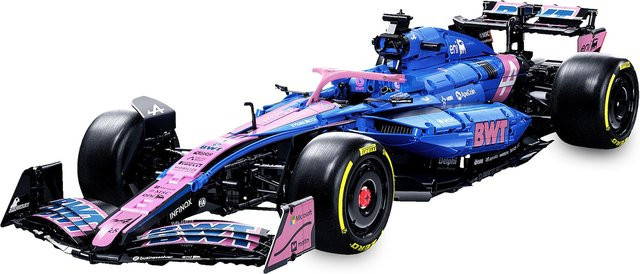 CaDA BWT Alpine Formula One Team A525, Fahrzeug, 1:8, blau - Bild 1